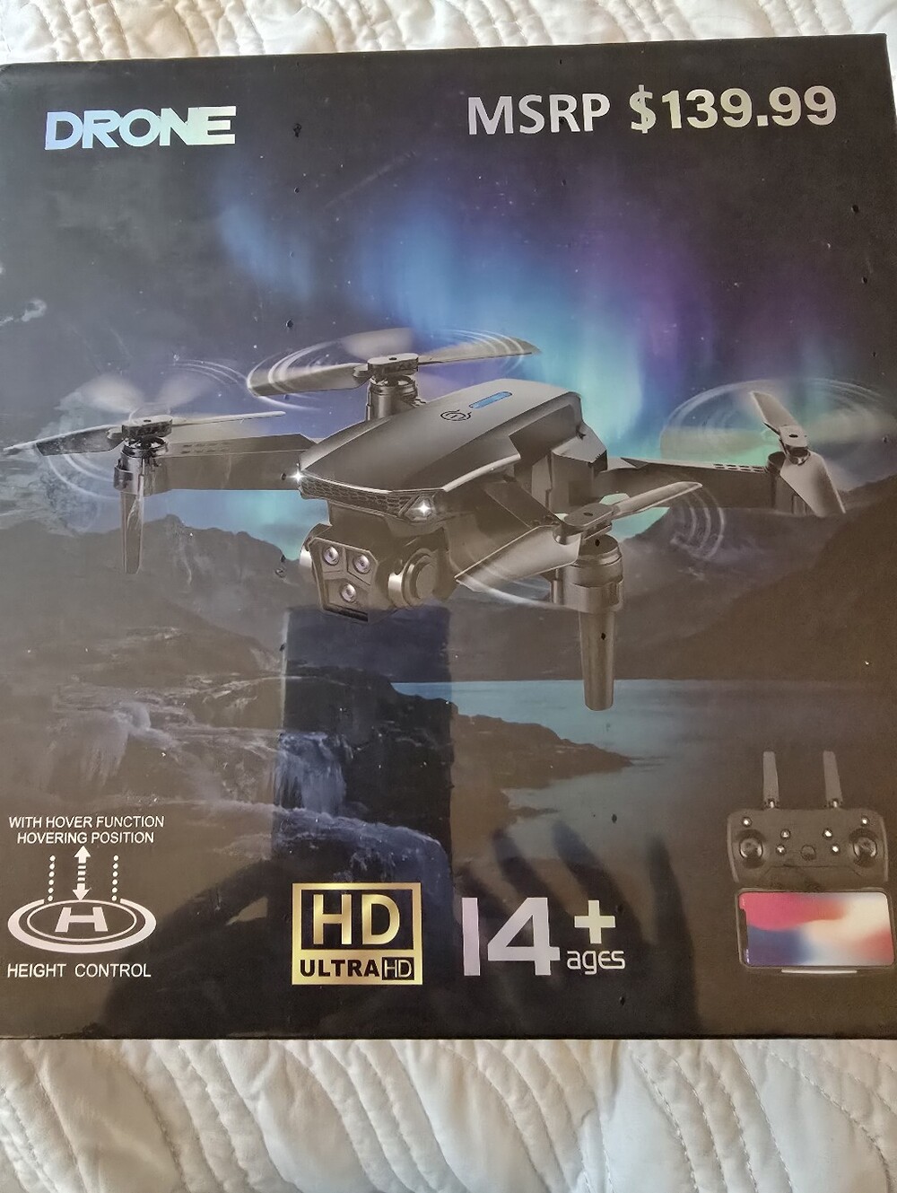 Brand New In The Box HD Camera Drone - Foldable Quadcopter